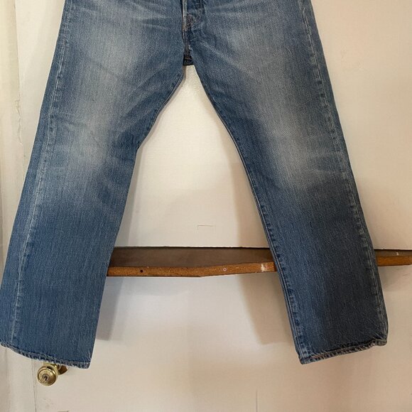 Levis 501 Jeans 35x30 Classic Fit Straight Leg - Picture 2 of 3